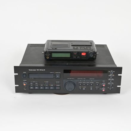 Marantz PMD670 Solid State Recorder & Tascam DA-30MKII DAT Recorder Lot