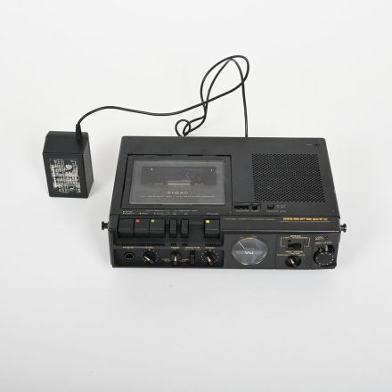 Marantz PMD221 3 Head Portable Cassette Recorder with Power Adapter