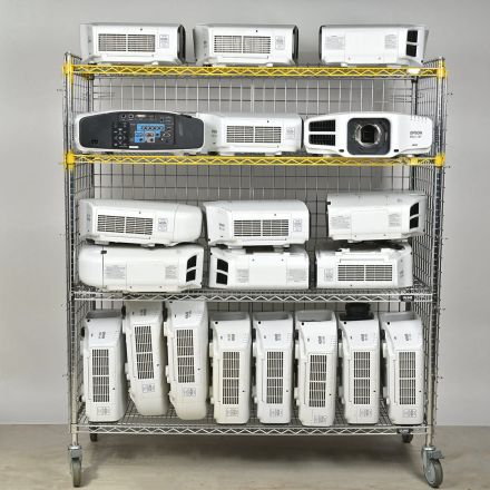 Lot of 20 Epson G7000W WUXGA LCD Projectors HDMI DVI VGA DisplayPort, No Remotes