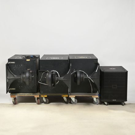 JBL Professional Sound System Lot VRX915S 4647A 2445J Drivers 4507 Speaker Cabinets