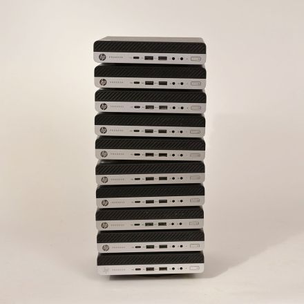 Lot of 10 HP ProDesk 600 G5 Mini i5 Desktops