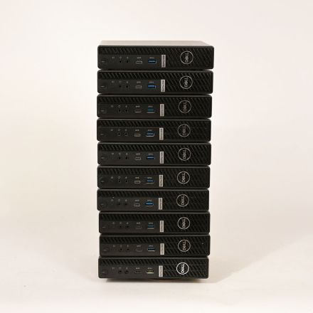 Lot of 10 Dell OptiPlex 5090 Micro i5 Desktops