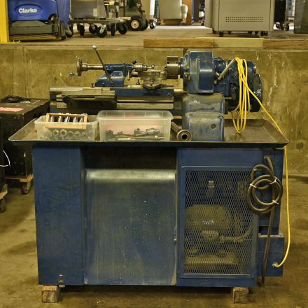 Hardinge T10 Toolroom Lathe 2HP 220V 3PH w/ 5C Collets & Tooling Cabinet