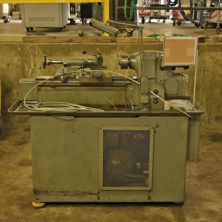 Hardinge HLV Metal Lathe w/ Electrical Cabinet