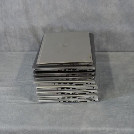 Nine (9) Various HP EliteBook Laptops