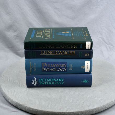 Four (4) Books on Lung Pathology