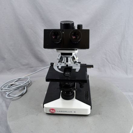 Damaged Leitz Laborlux S Binocular Microscope