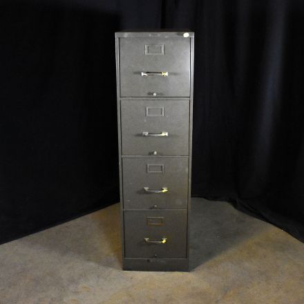 Vintage Steelcase 446 4 Drawer File Cabinet
