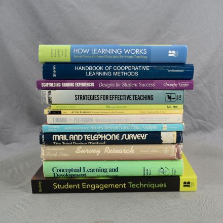 Twelve (12) Various General Education Books