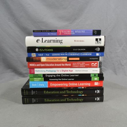 Twelve (12) Various Online Education Books