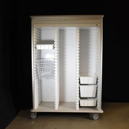 Solaire Mobile Medical Storage Cabinet
