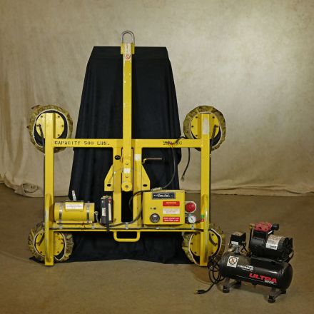 Wood's Powr-Grip PFHS49LDC Vacuum Lift with Thomas T-617HDN Vacuum Pump