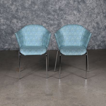 Two (2) Steelcase Stacking Chairs