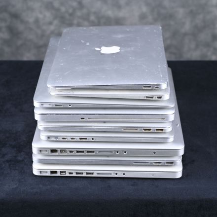 Nine (9) Various Apple MacBook Laptops